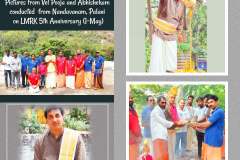 Vel Pooja and Abhishekam conducted from Nandavanam, Palani on LMRK 5th Anniversary 